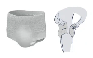 ABSORPČNÉ NOHAVIČKY JEDNORÁZOVÉ Seni Man Pants L - 10 ks