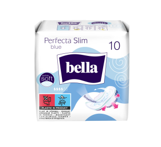 HYGIENICKÉ VLOŽKY Bella Perfecta Slim Blue - 10 ks