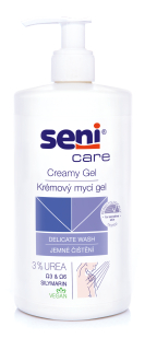 KRÉMOVÝ SPRCHOVÝ GÉL Seni Care 3 % urea - 500 ml