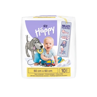 PODLOŽKY NA PREBAĽOVANIE Happy 60 x 60 cm - 10 ks