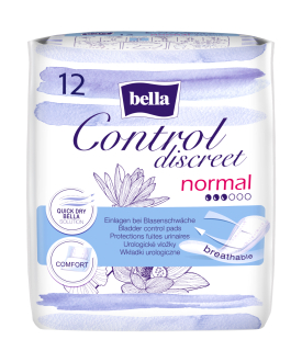 UROLOGICKÉ VLOŽKY Bella Control Discreet Normal- 12 ks
