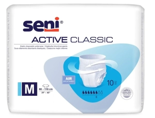 PLIENKOVÉ NOHAVIČKY NAŤAHOVACIE Seni Active Classic M - 10 ks